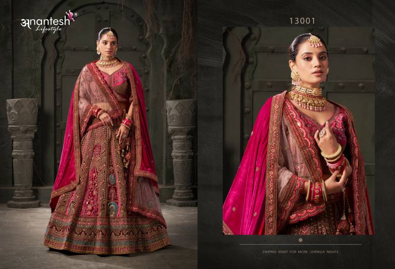 Anantesh Wedding Bride Vol 1 Designer Lehenga Choli Collection
