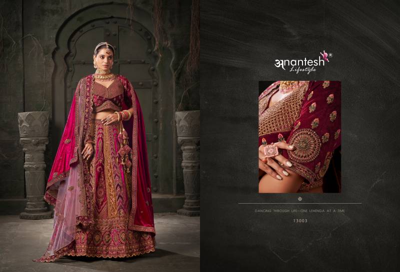 Anantesh Wedding Bride Vol 1 Designer Lehenga Choli Collection