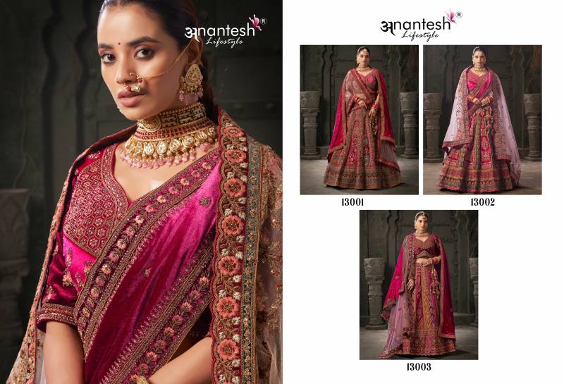 Anantesh Wedding Bride Vol 1 Designer Lehenga Choli Collection