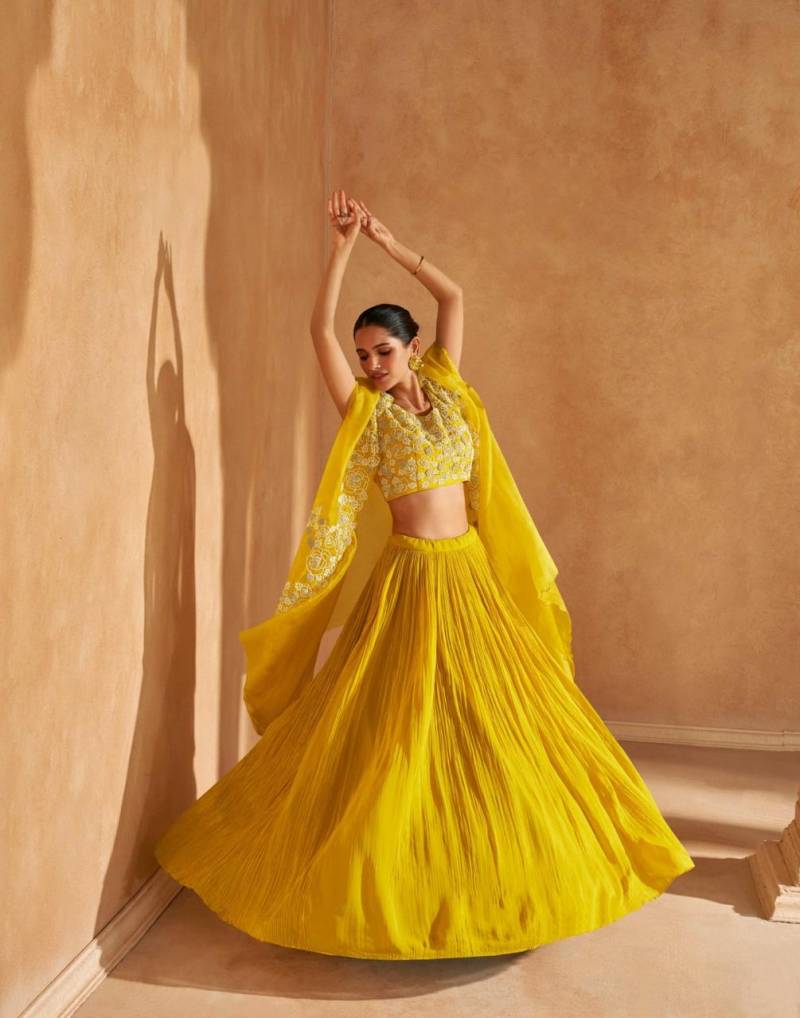 Sayuri Kalki Chinon Silk Indo Western Collection