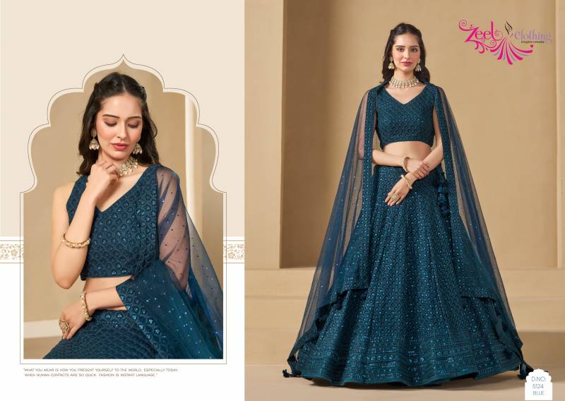 Zeel Florance Vol 1 Georgette Designer Lehenga Choli Collection