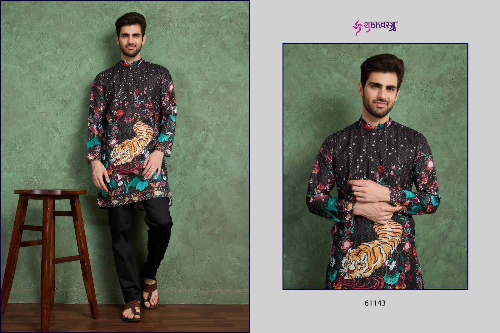 Shubhvastra Kurta Culture Rayon Embroidered Work Kurta Collection
