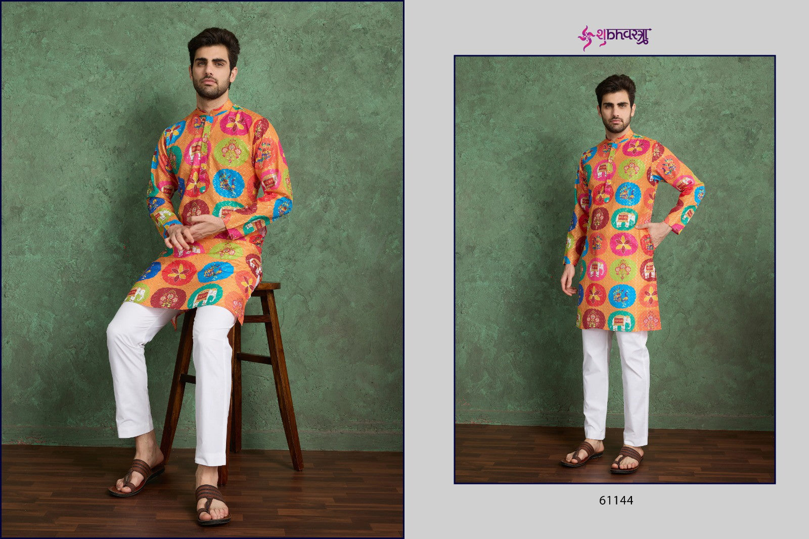 Shubhvastra Kurta Culture Rayon Embroidered Work Kurta Collection