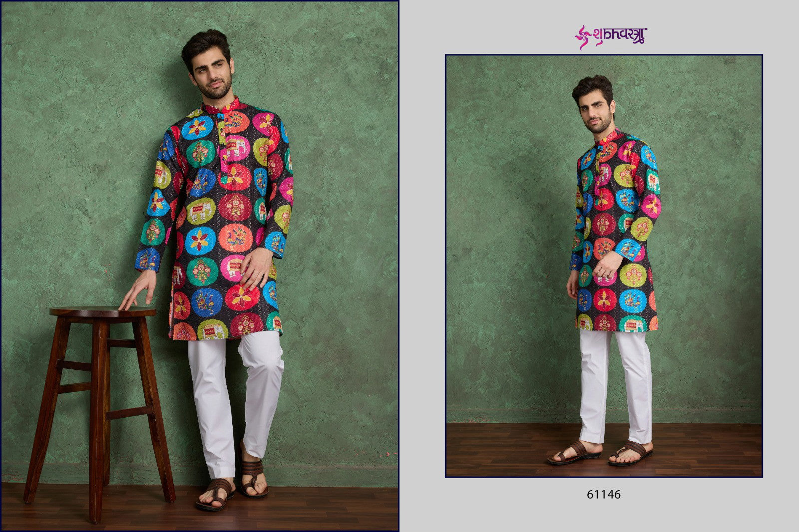 Shubhvastra Kurta Culture Rayon Embroidered Work Kurta Collection