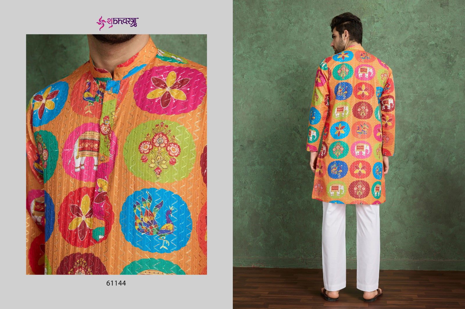 Shubhvastra Kurta Culture Rayon Embroidered Work Kurta Collection