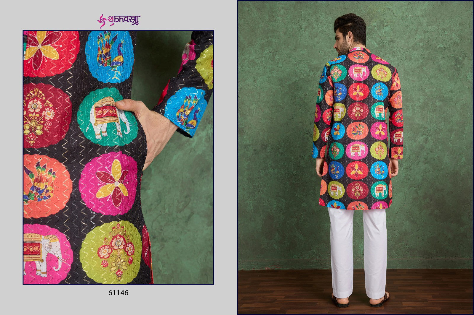 Shubhvastra Kurta Culture Rayon Embroidered Work Kurta Collection