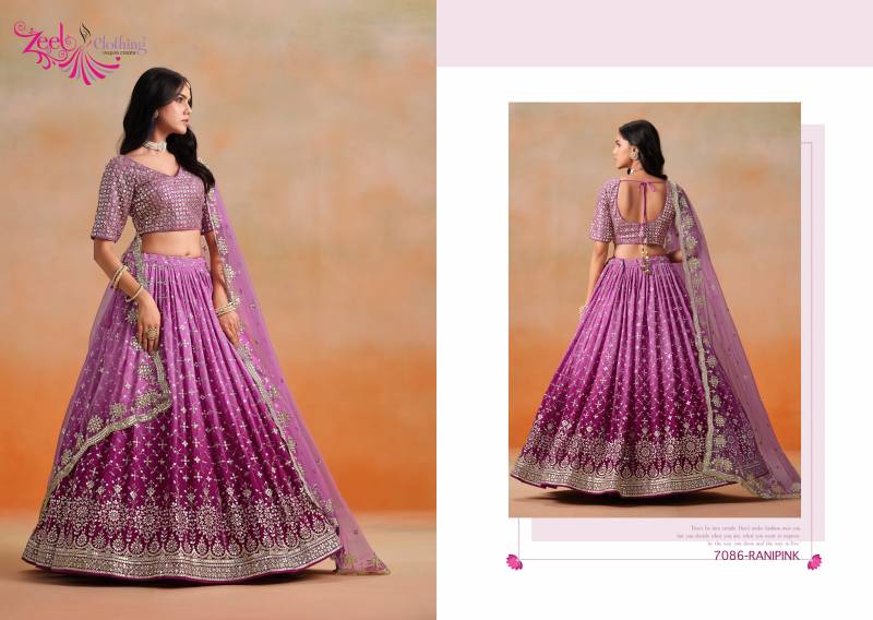 Zeel Elegance Georgette Designer Lehenga Choli Collection