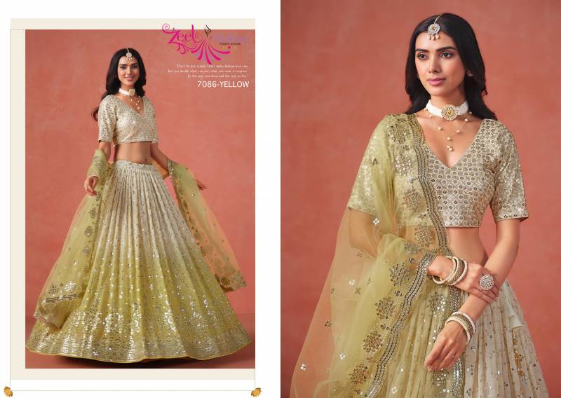 Zeel Elegance Georgette Designer Lehenga Choli Collection