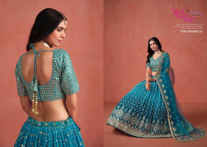 Zeel Elegance Georgette Designer Lehenga Choli Collection