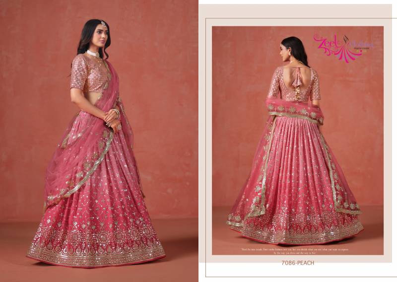 Zeel Elegance Georgette Designer Lehenga Choli Collection