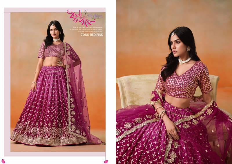 Zeel Elegance Georgette Designer Lehenga Choli Collection