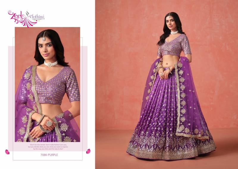 Zeel Elegance Georgette Designer Lehenga Choli Collection