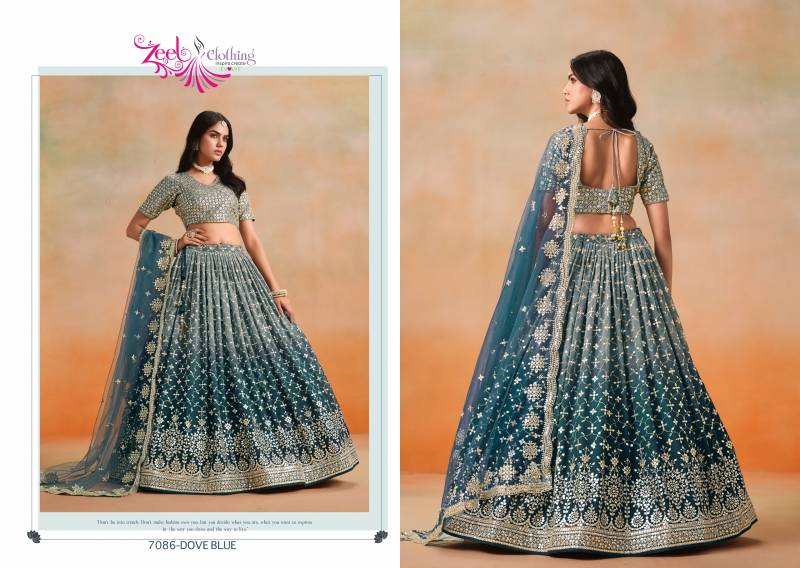 Zeel Elegance Georgette Designer Lehenga Choli Collection
