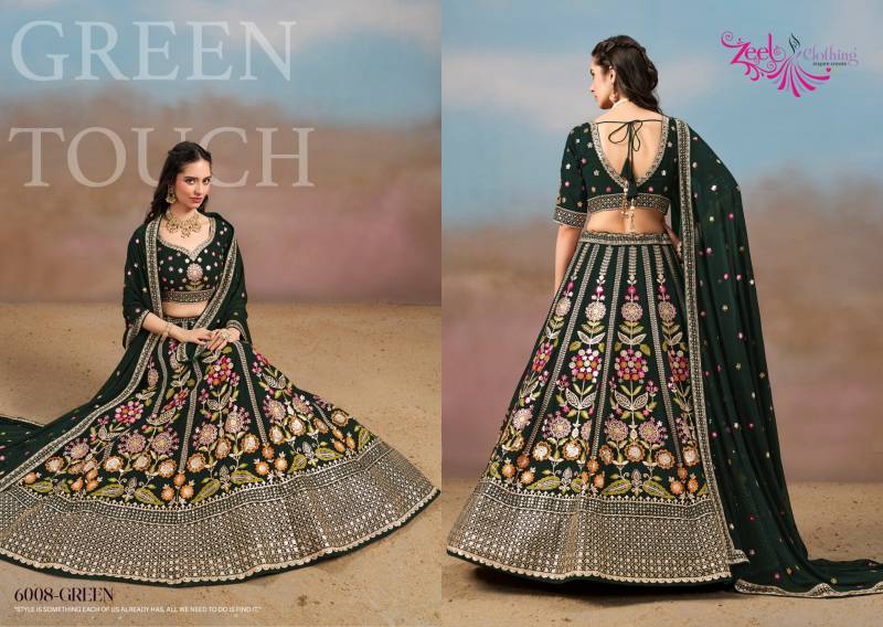 Zeel Miloni Georgette Designer Lehenga Choli Collection