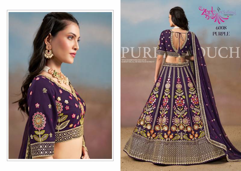 Zeel Miloni Georgette Designer Lehenga Choli Collection