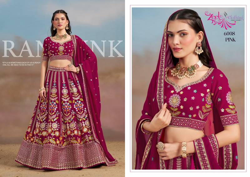 Zeel Miloni Georgette Designer Lehenga Choli Collection