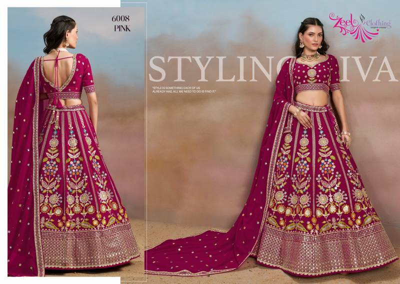Zeel Miloni Georgette Designer Lehenga Choli Collection