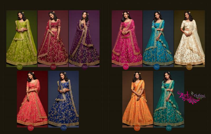 Zeel The Modern Vibe Vol 1 Designer Art Silk Lehenga Choli