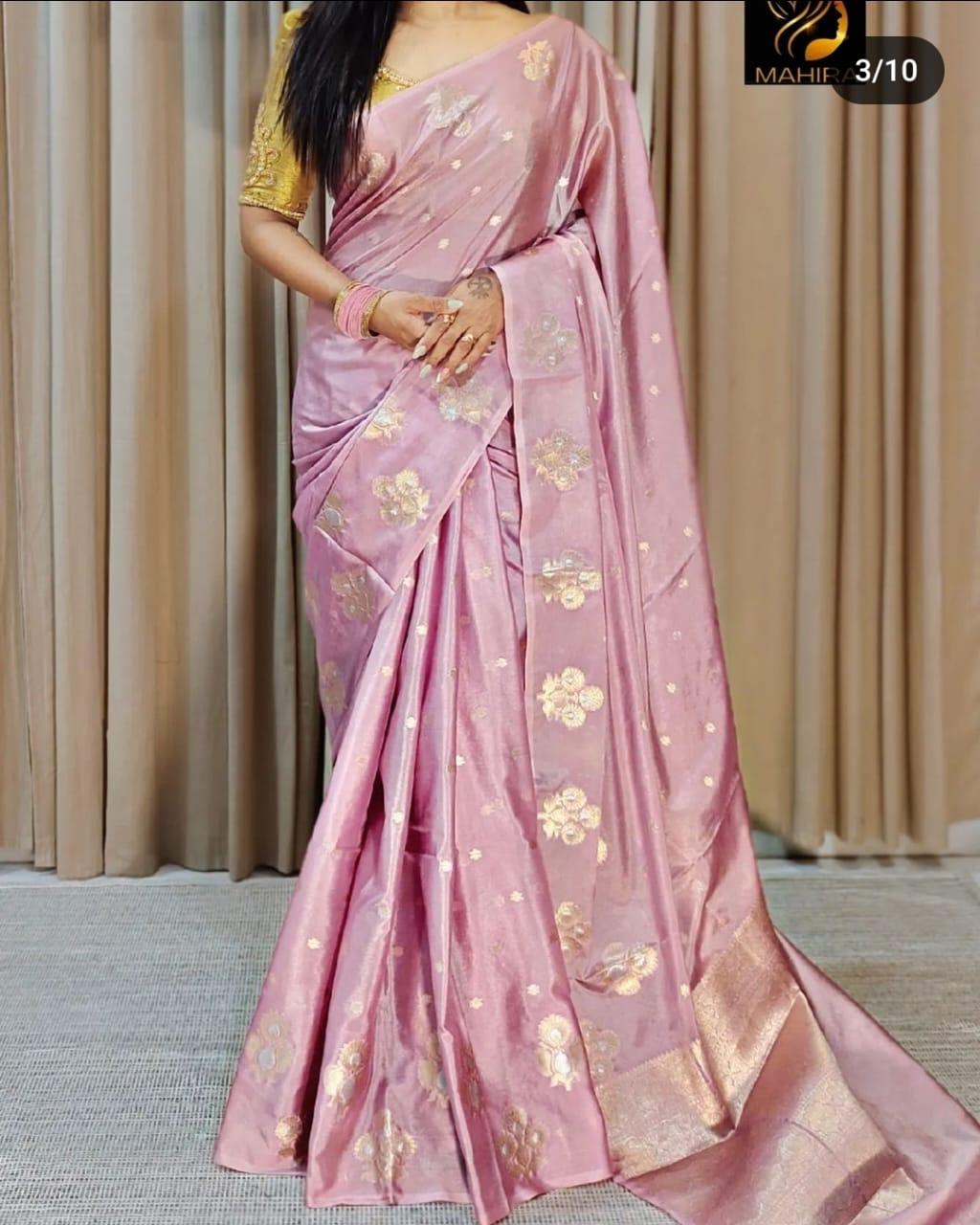 Banarasi Warm Silk Saree in multiple color options