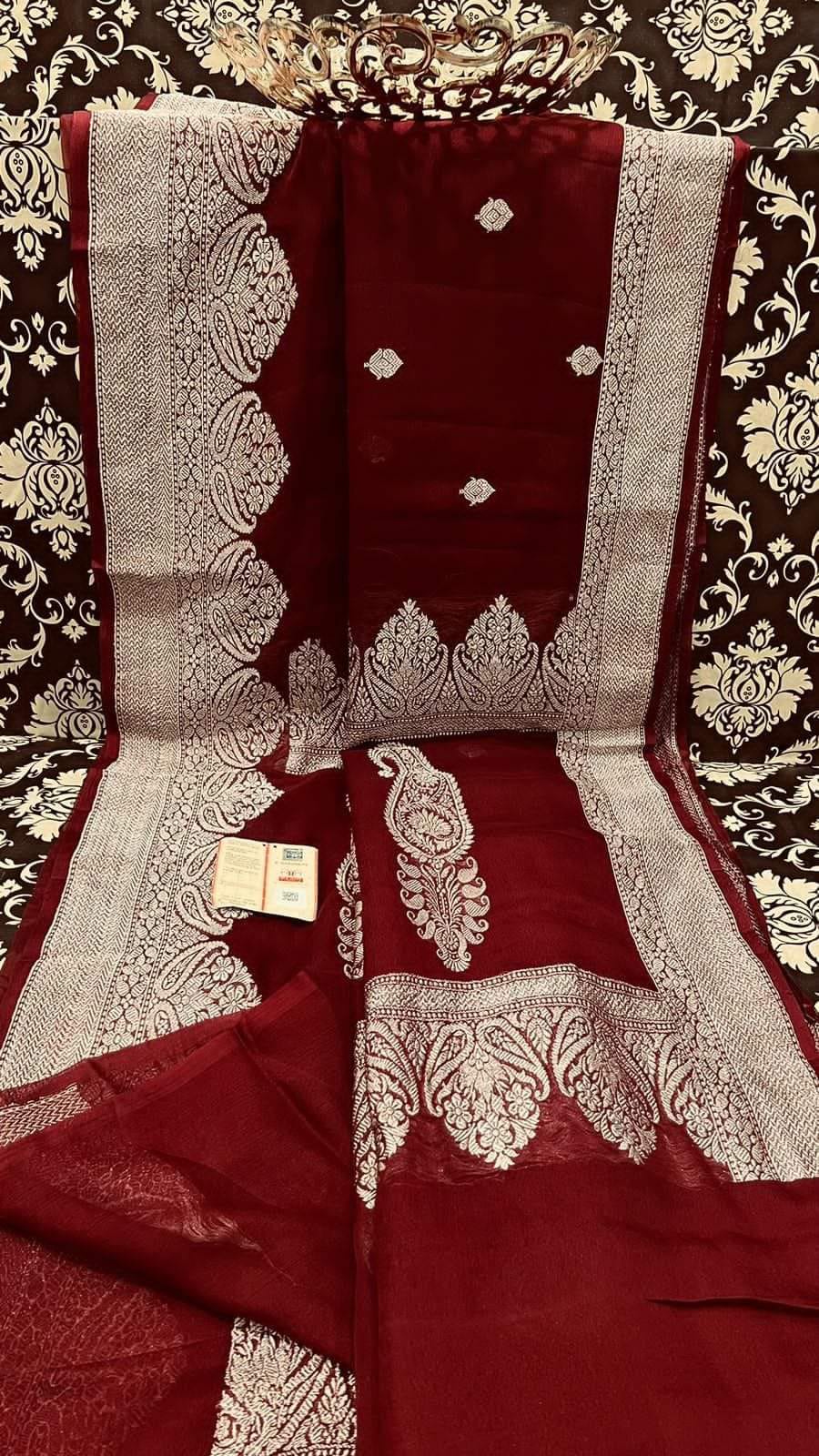 Banarasi Semi Georgette Saree