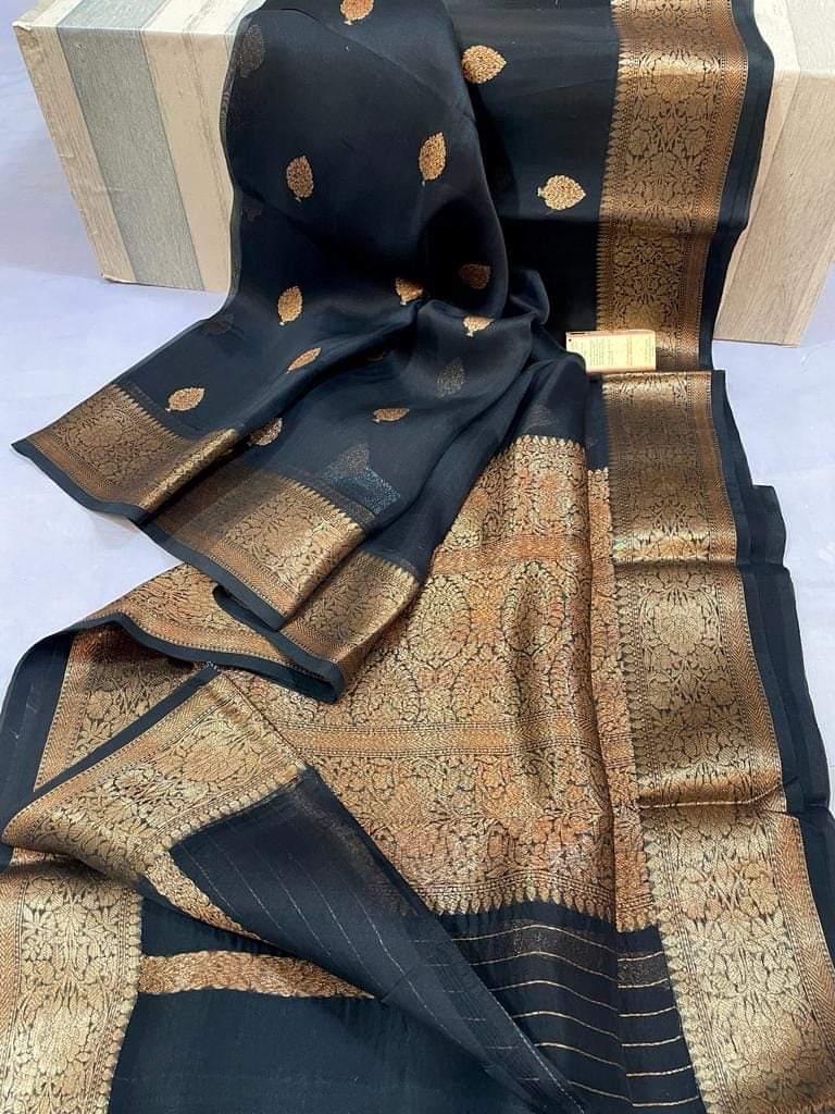 Banarasi Kora Organza Saree