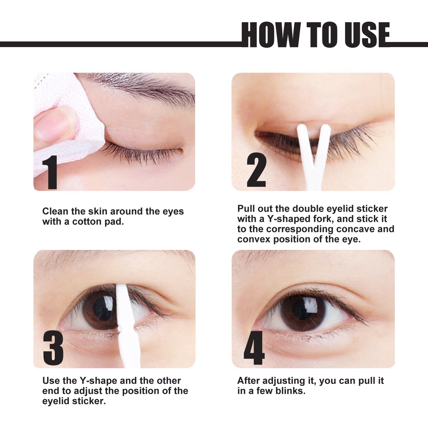 Double Eyelid Styling, Invisible Glue-free Natural Mesh Is Sticky When It Meets Water Lace Olive Type