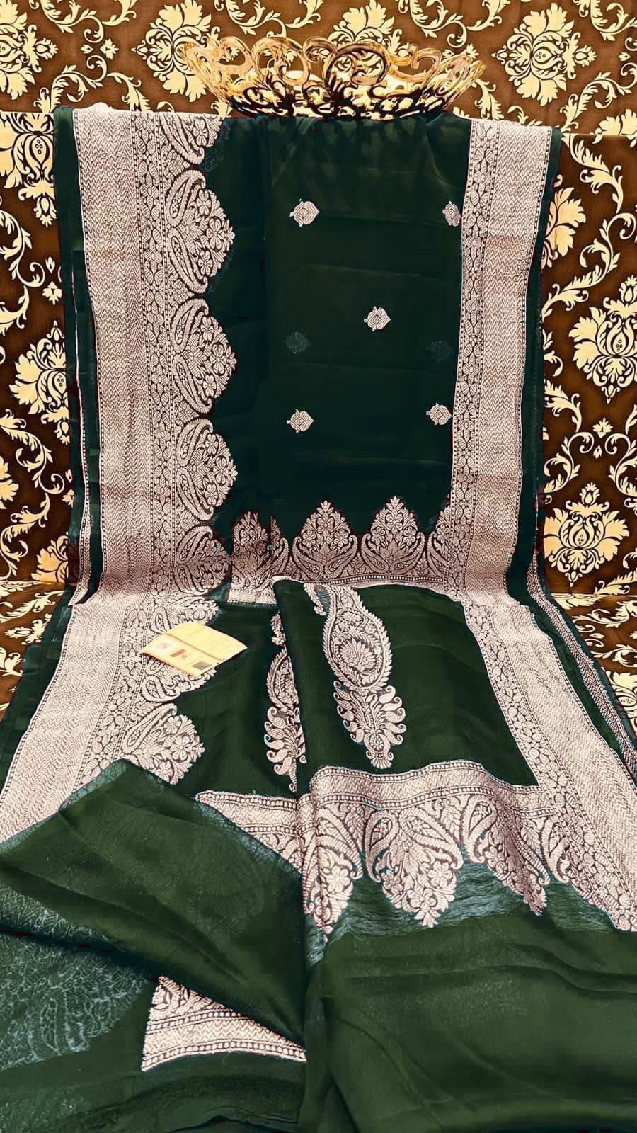 Banarasi Semi Georgette Saree