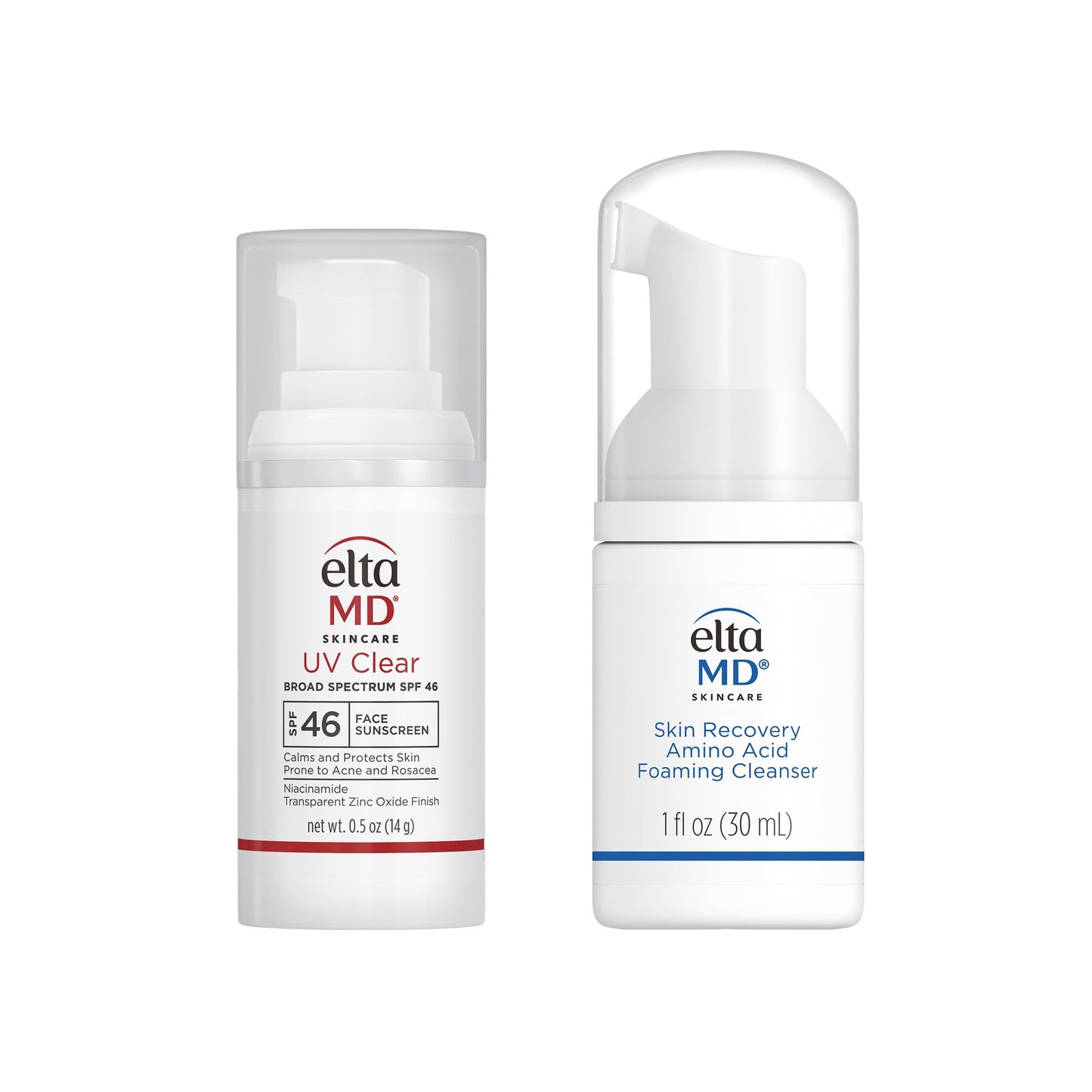 EltaMD UV Clear Face Sunscreen SPF 46, Oil Free for Face with Zinc Oxide, Dermatologist Recommended Sunscreen Lotion, For Acne-Prone Sensitive Skin, 1.7 oz Pump