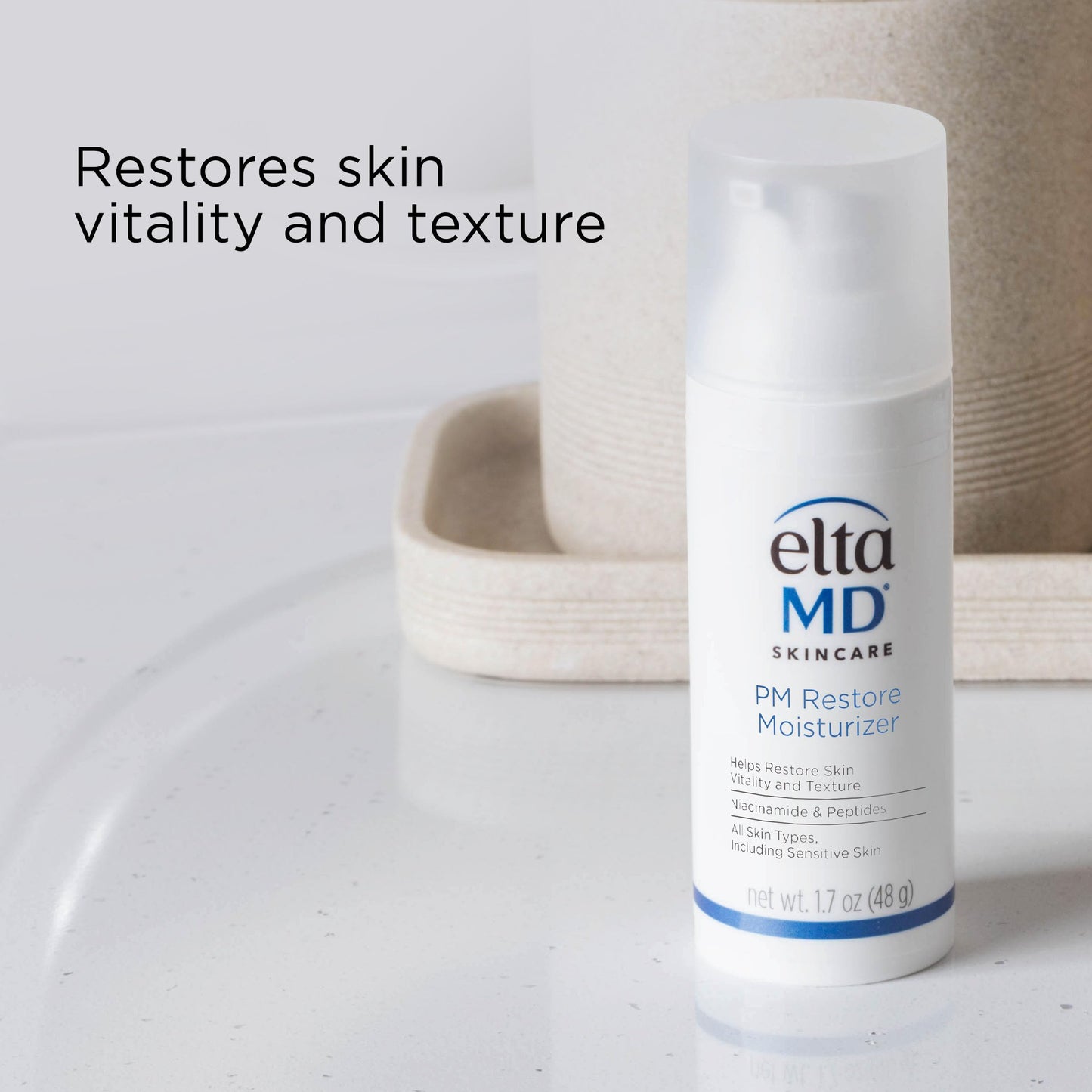 EltaMD UV Clear Face Sunscreen SPF 46, Oil Free for Face with Zinc Oxide, Dermatologist Recommended Sunscreen Lotion, For Acne-Prone Sensitive Skin, 1.7 oz Pump