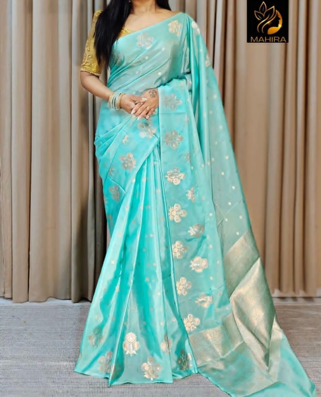 Banarasi Warm Silk Saree in multiple color options