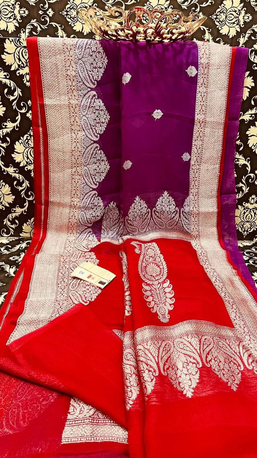 Banarasi Semi Georgette Saree