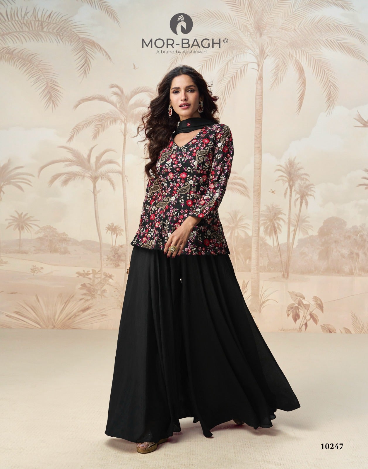 Aashirwad Mor Bagh Jivika Chinon Designer Salwar Suits Collection