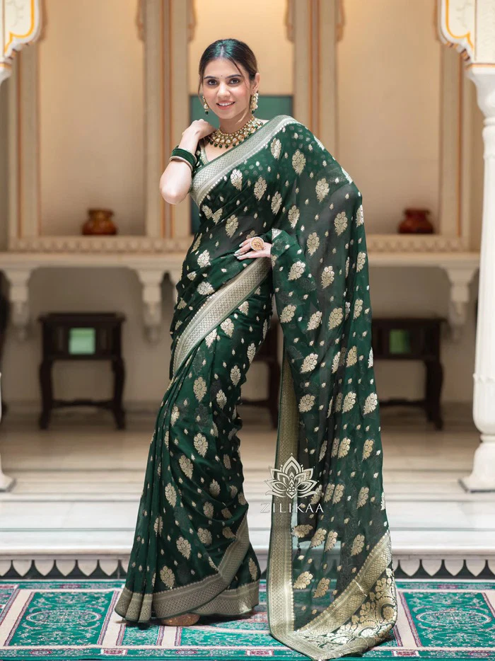 Banarasi Soft Georgette Saree