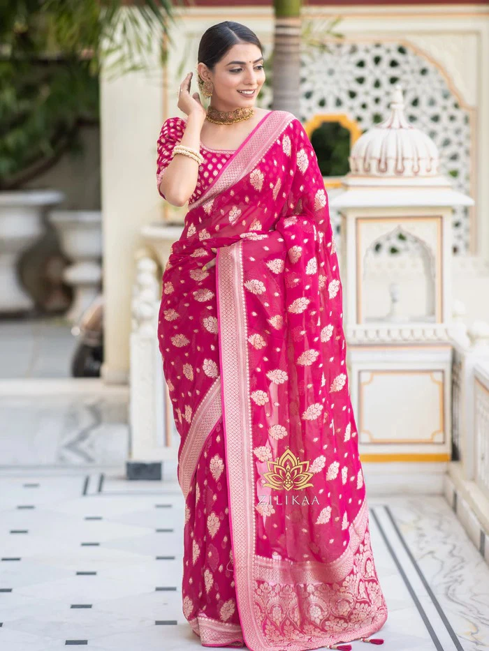 Banarasi Soft Georgette Saree