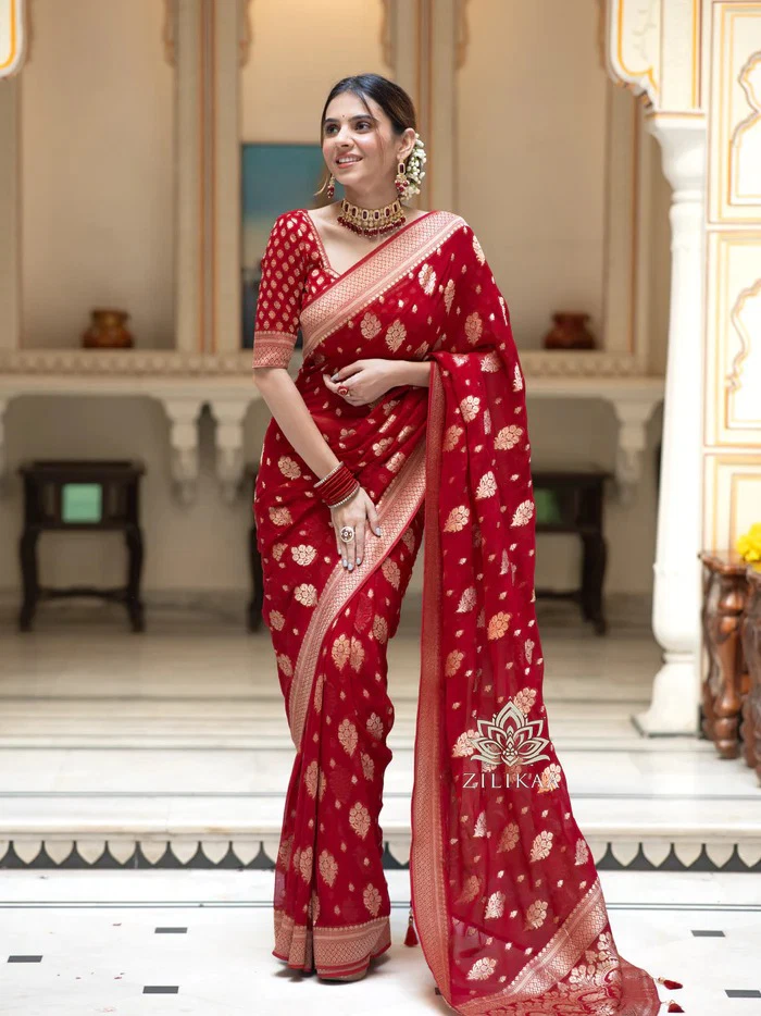 Banarasi Soft Georgette Saree