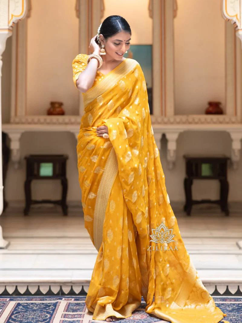 Banarasi Soft Georgette Saree