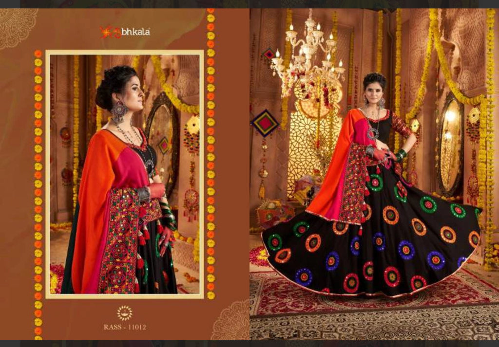 Kf Raas Vol 20 Viscose Cotton Navratri Designer Lehenga Choli