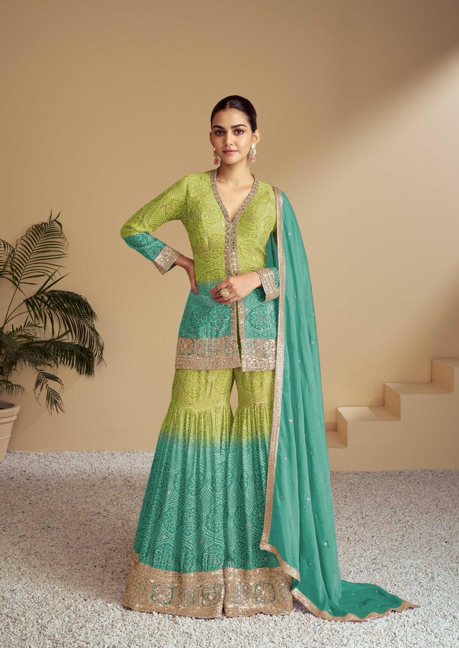 Gulkayra Aasma Chinon Digital Designer Salwar Suits Collection