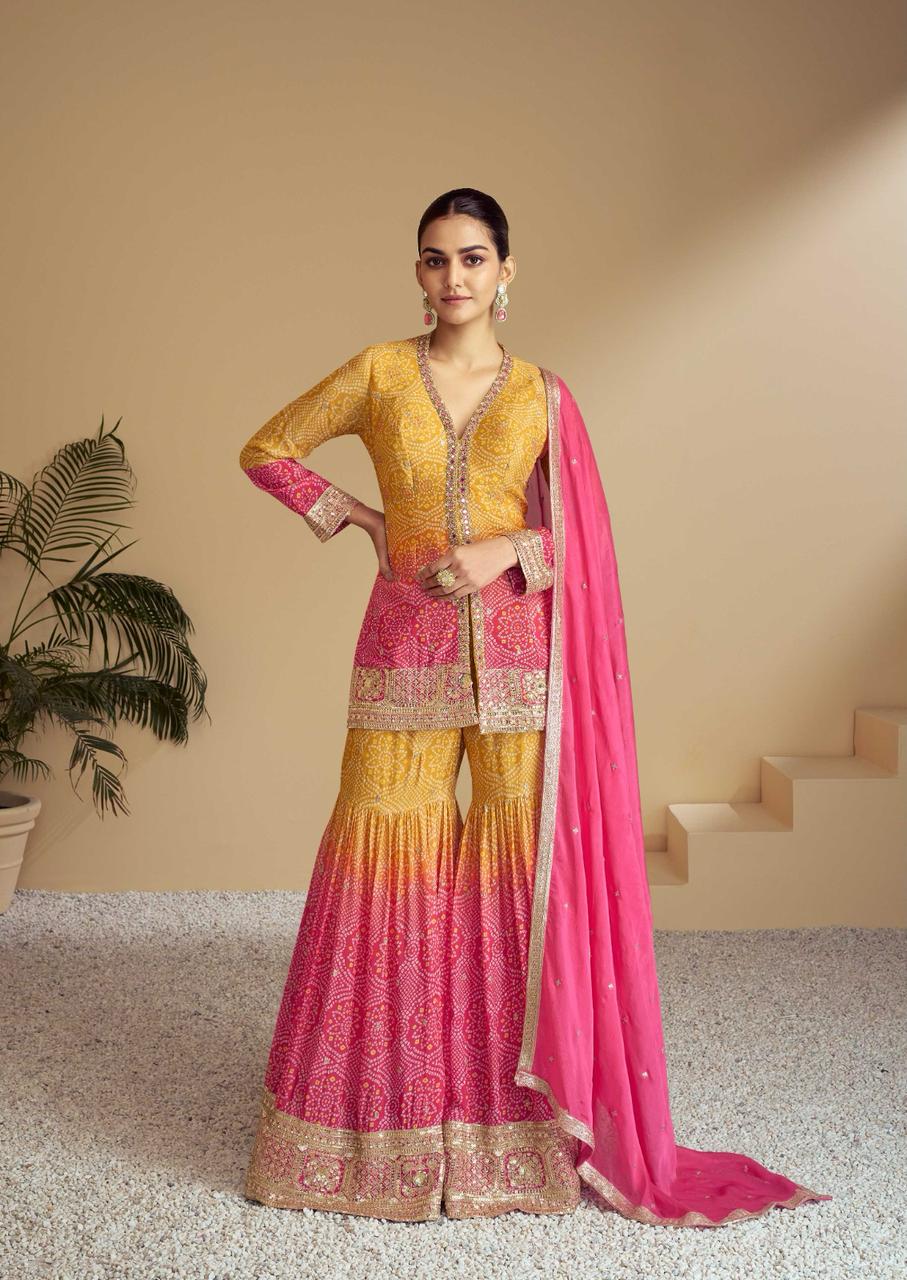 Gulkayra Aasma Chinon Digital Designer Salwar Suits Collection