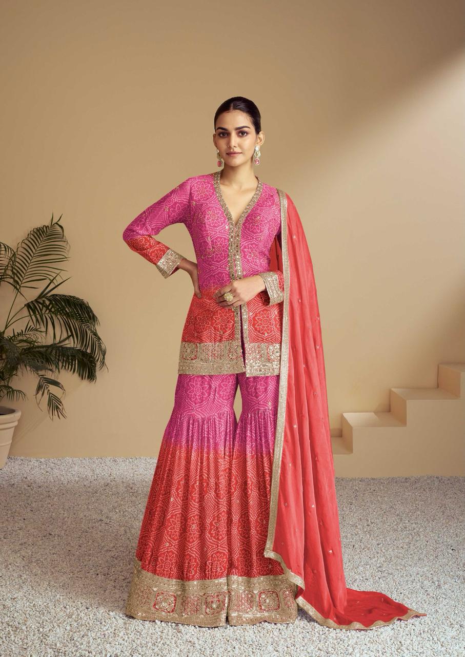 Gulkayra Aasma Chinon Digital Designer Salwar Suits Collection