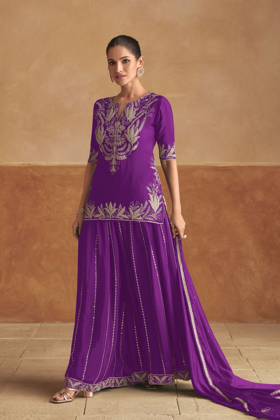 Gulkayra Haniya Colour Chinon Designer Salwar Suits Collection