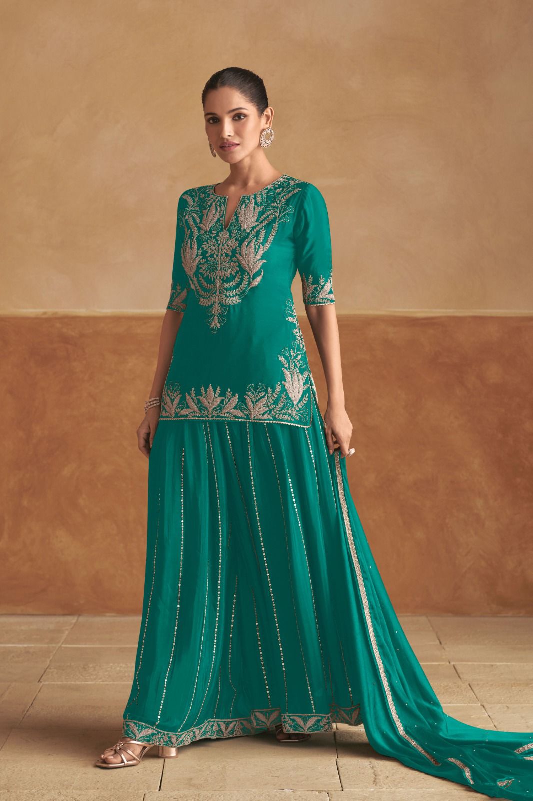 Gulkayra Haniya Colour Chinon Designer Salwar Suits Collection