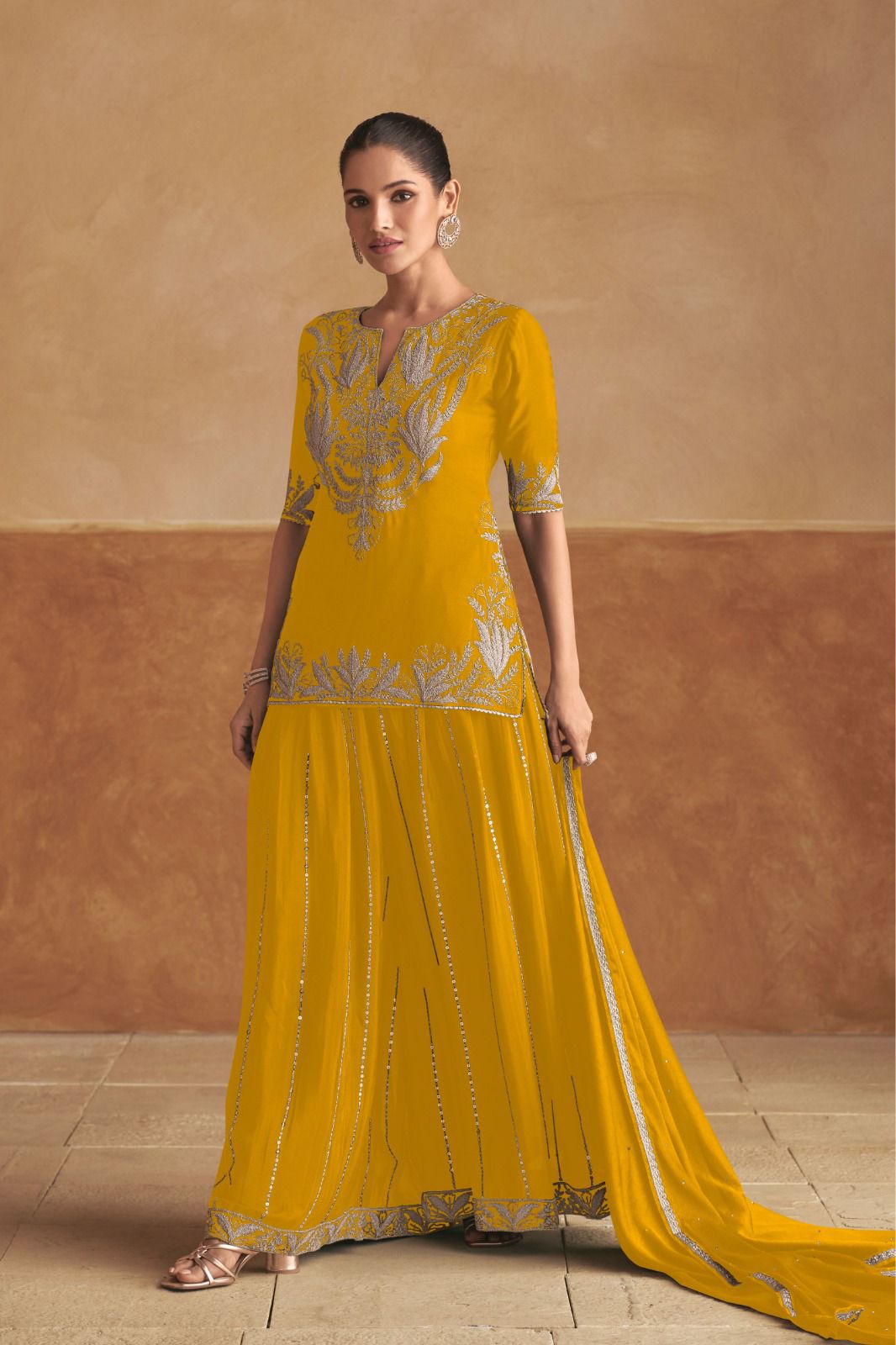 Gulkayra Haniya Colour Chinon Designer Salwar Suits Collection
