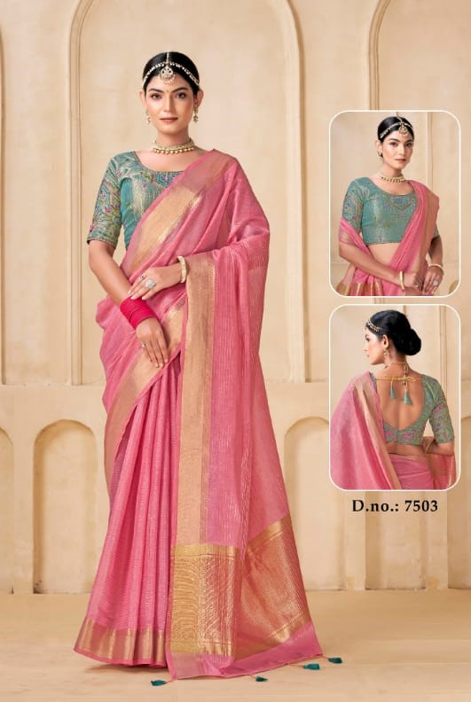 Kira Kia Viscose Spun Fancy Saree