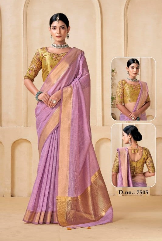 Kira Kia Viscose Spun Fancy Saree