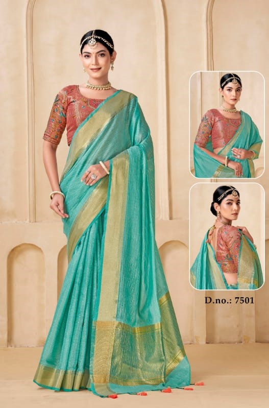 Kira Kia Viscose Spun Fancy Saree