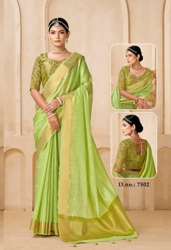 Kira Kia Viscose Spun Fancy Saree