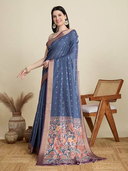 Maahi 179 Printed Cotton Silk Party Wear Saree