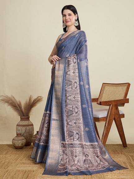 Maahi 179 Printed Cotton Silk Party Wear Saree
