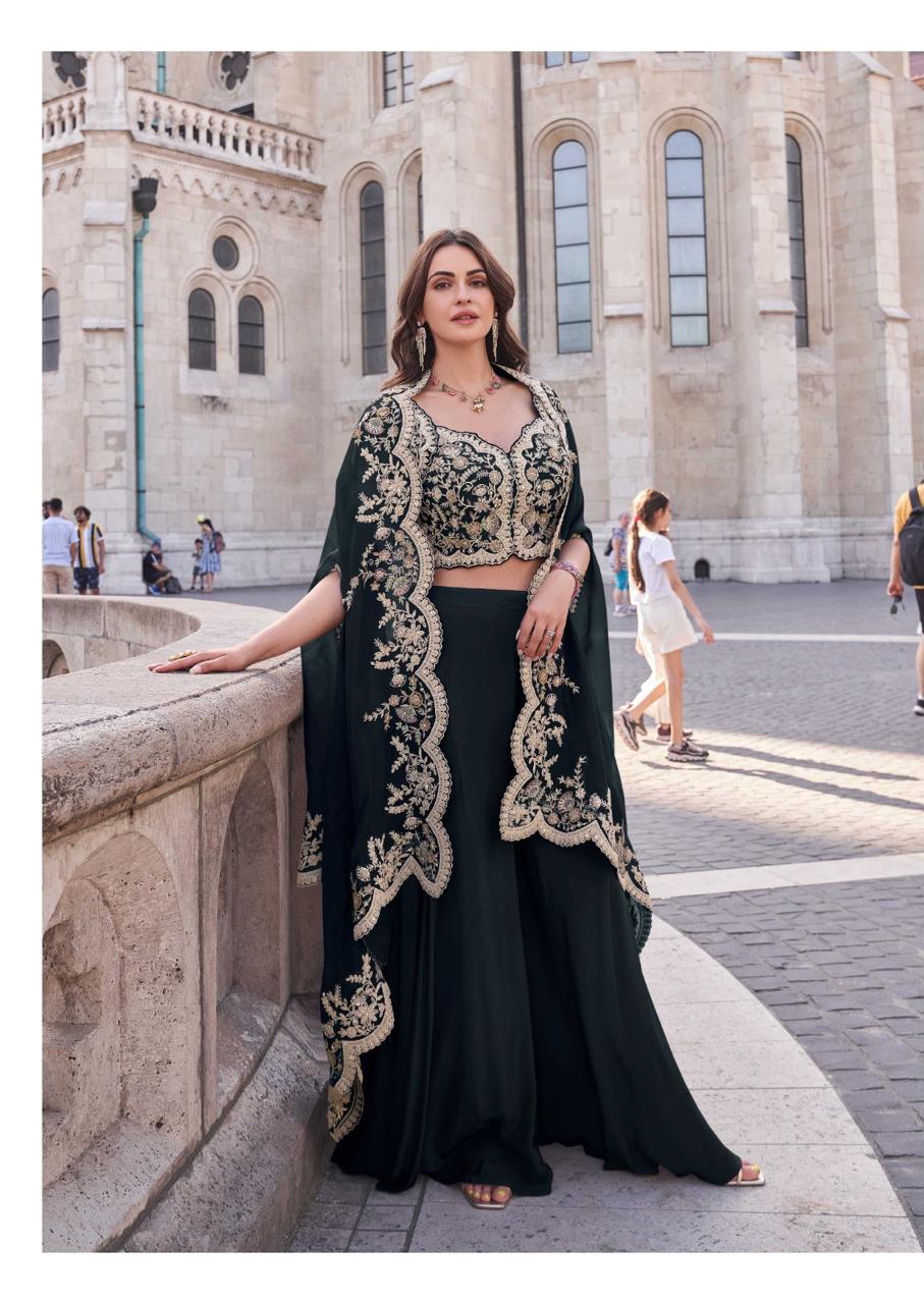 Sayuri Jannat Platinum Premium Silk Indo Western Collection